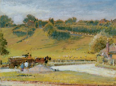 Winchelsea, 1909 von Albert Goodwin